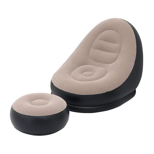 Sillon inflable con Otoman